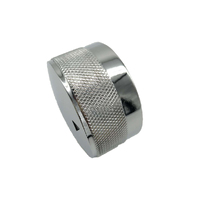 product-Smiths BBQ Metal Silver Knob                 